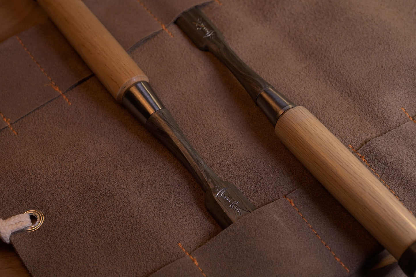 Premium Calfskin Chisel Roll (Suits Tataki Nomi and Western Chisels)