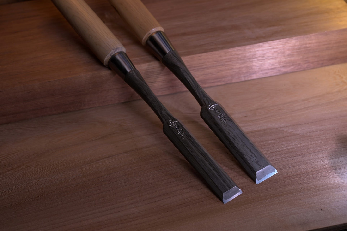 Ioroi Mokume Medium Timber Chisels